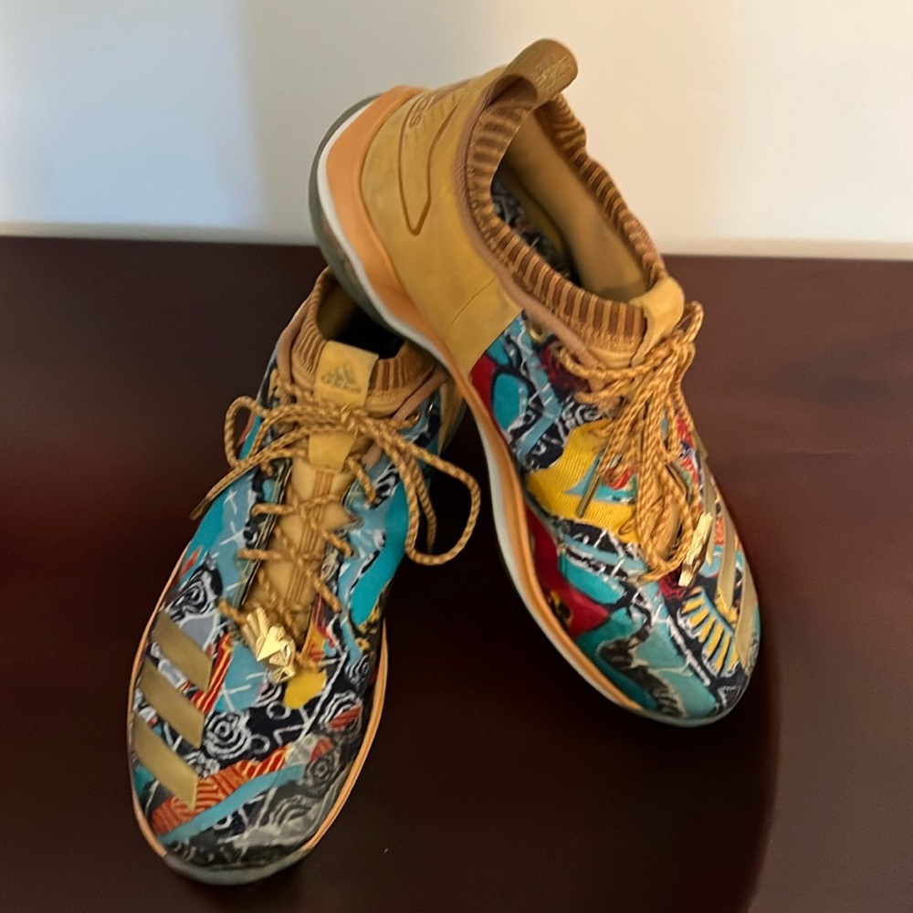 Adidas sneakers.